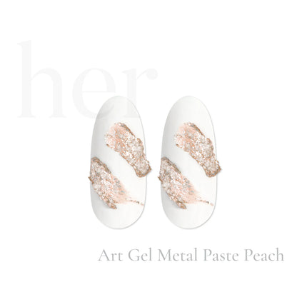 HER Metal Art Gel Paste Peach, 5g