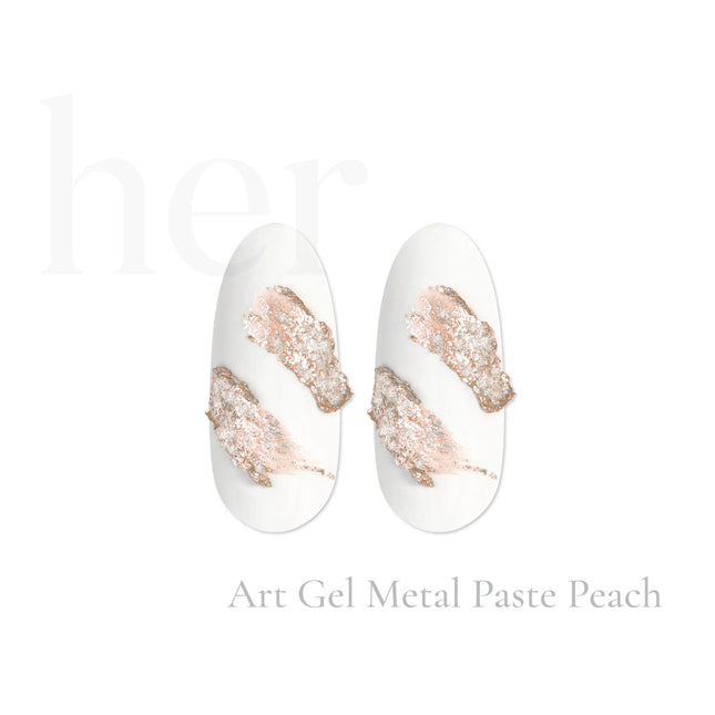 HER Metal Art Gel Paste Peach, 5g