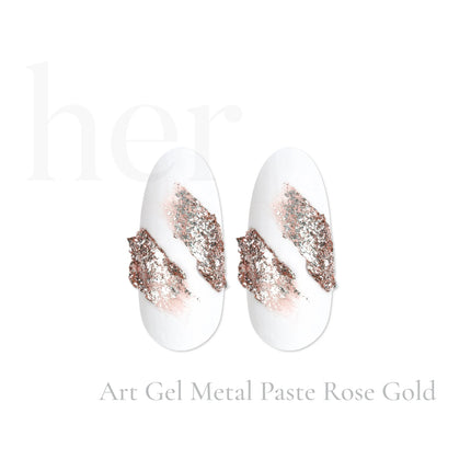 HER Metal Art Gel Paste Rose Gold, 5g