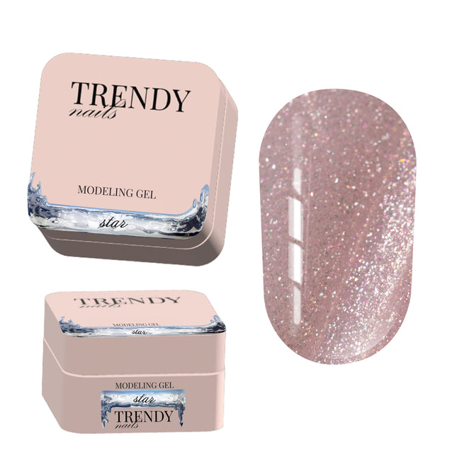 Trendy Nails Modeling Gel STAR, 30 ml