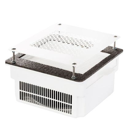 Built-in nail dust collector Teri Turbo white (white mesh) - 230 Volts