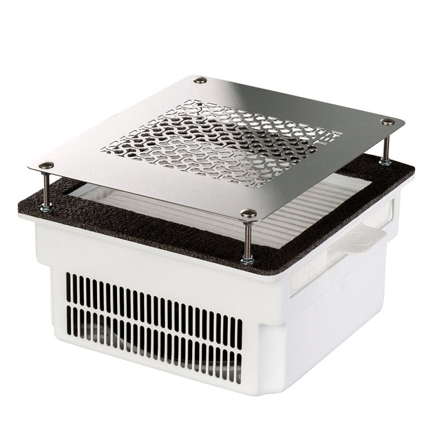 Built-in nail dust collector Teri 800 white (silver mesh) - 230 Volts