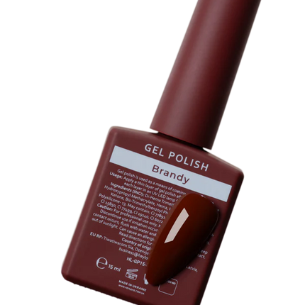 HEYLOVE (Hello) Gel Polish Brandy, 15 ml