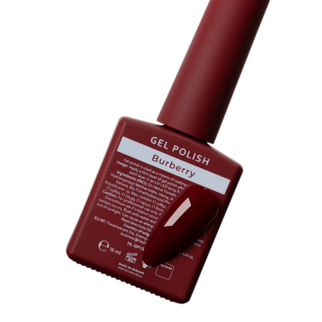 HEYLOVE (Hello) Gel Polish Burberry, 15 ml