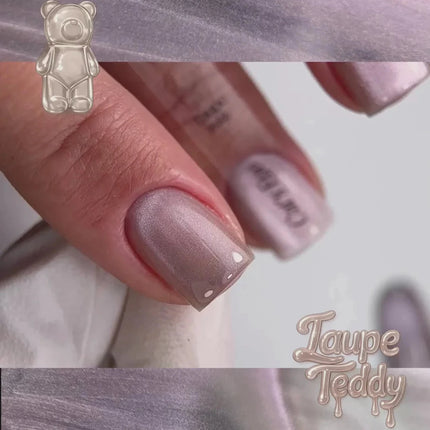 Trendy Nails Gel Polish Cat Eye's Gummy Bear Taupe Teddy, 10 ml