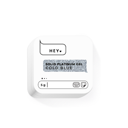 HEYLOVE (Hello) Solid Platinum Gel Cold Blue, 5g