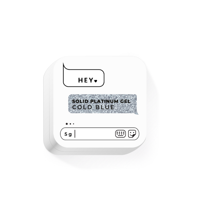 HEYLOVE (Hello) Solid Platinum Gel Cold Blue, 5g