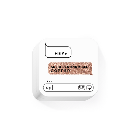 HEYLOVE (Hello) Solid Platinum Gel Copper , 5g