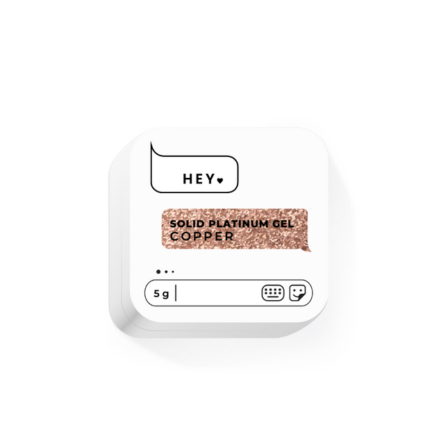 HEYLOVE (Hello) Solid Platinum Gel Copper , 5g