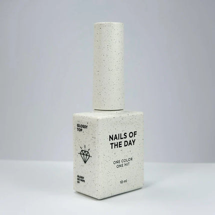 NAILSOFTHEDAY NEW Glossy top no wipe - glossy top without a sticky layer and with UV filters, 10 ml