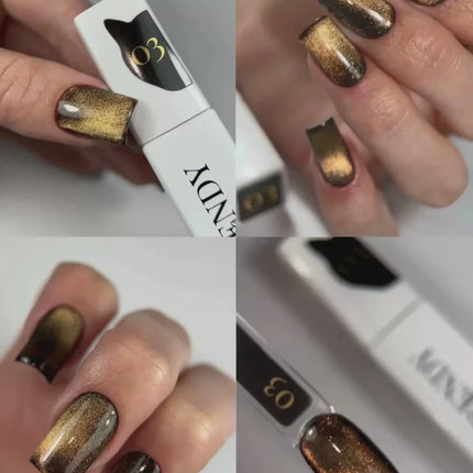 Trendy Nails Gel Polish Cat Eye's 03, 8 ml