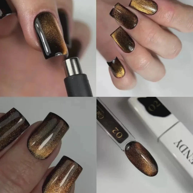 Trendy Nails Gel Polish Cat Eye's 02, 8 ml