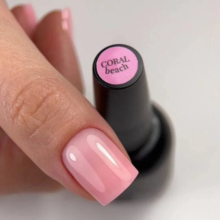 Builder Gel in a bottle Beach Coral, 15ml -Trendy Nails