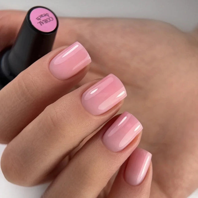 Builder Gel in a bottle Beach Coral, 15ml -Trendy Nails