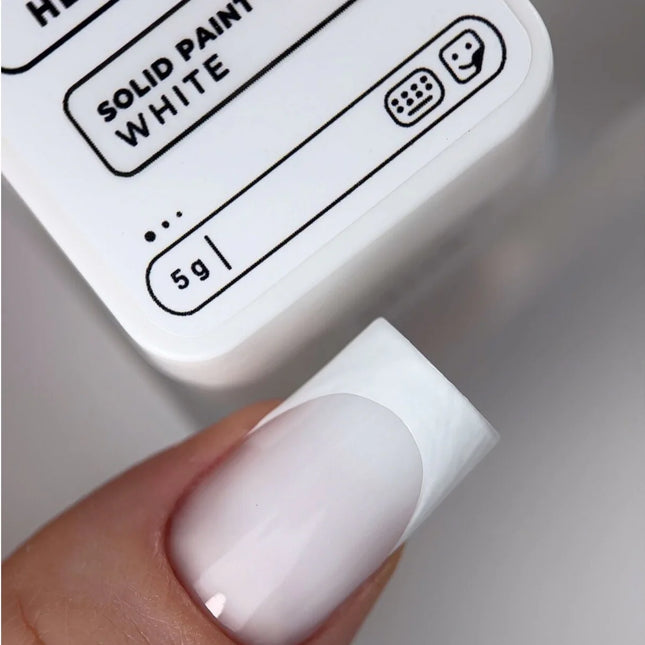 HEYLOVE (Hello) Solid Paint Gel White , 5g