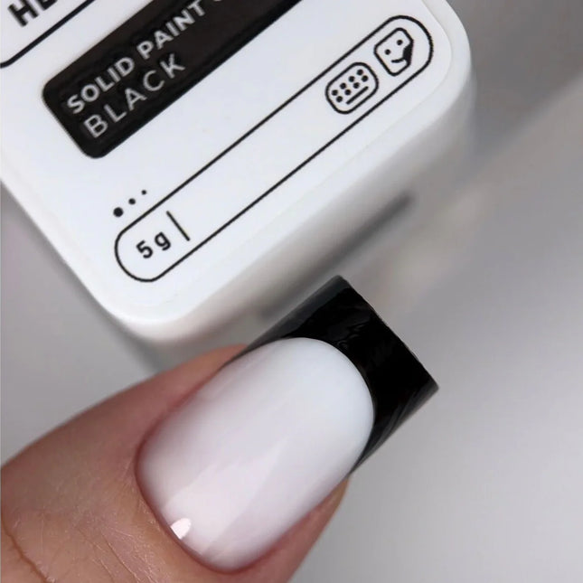HEYLOVE (Hello) Solid Paint Gel Black , 5g