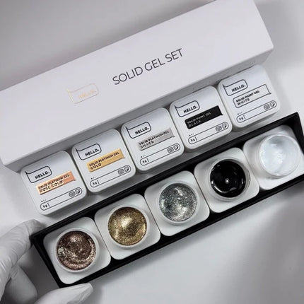 HEYLOVE (Hello) Solid Paint Gel Black , 5g