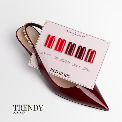 Trendy Nails Modeling Gel Red, 15 ml
