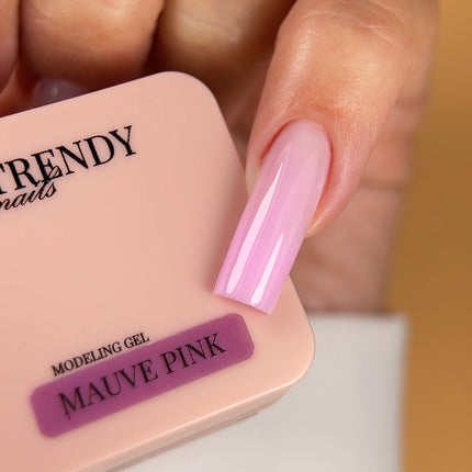 Trendy Nails Modeling Gel Mauve Pink