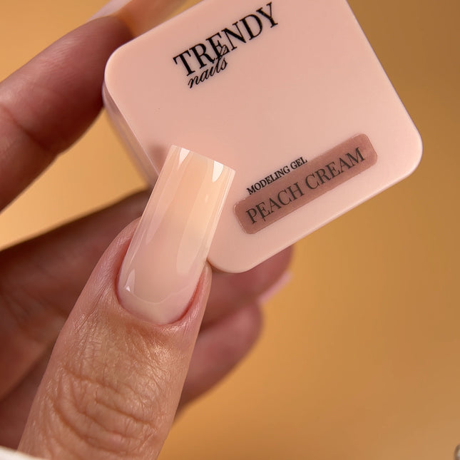 Trendy Nails Modeling Gel Peach Cream