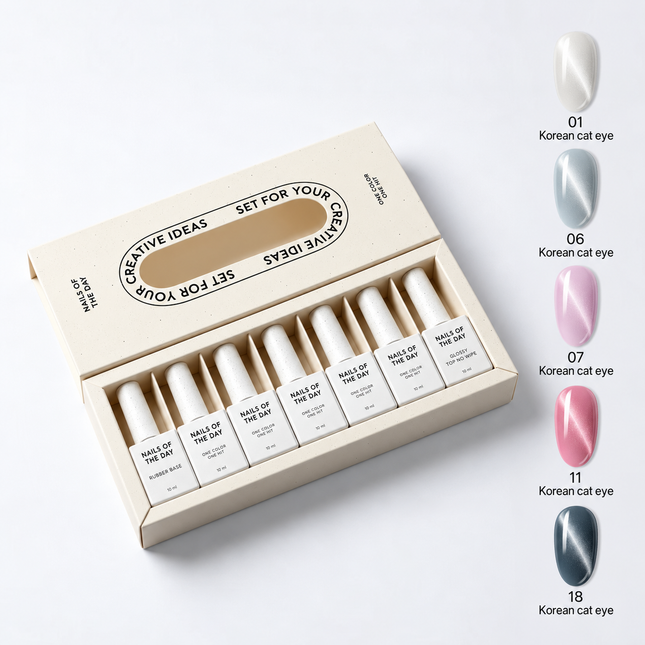 Nailsoftheday Korean Cat Eye Kit