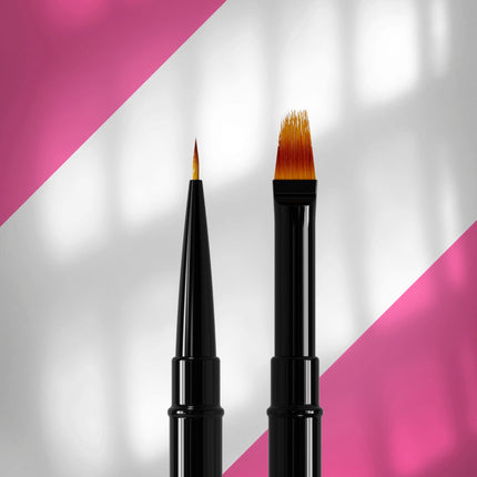 Staleks Double-ended brush EXPERT liner 7 mm / for gradient 11 mm, NBE-01/07