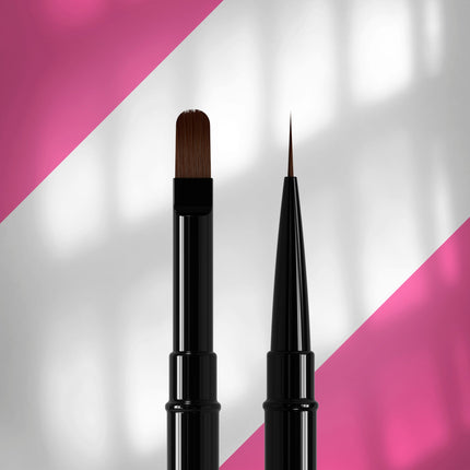 Staleks Double-ended Brush EXPERT liner 10mm / for gel 11mm