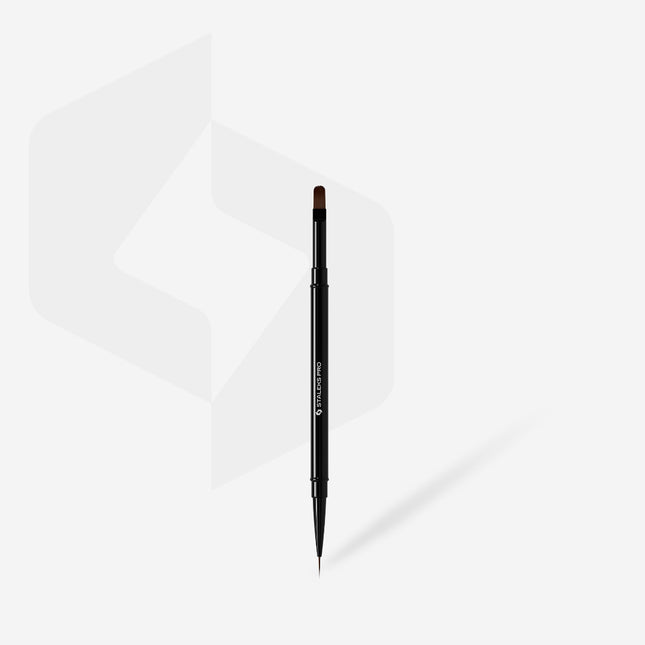 Staleks Double-ended Brush EXPERT liner 10mm / for gel 11mm