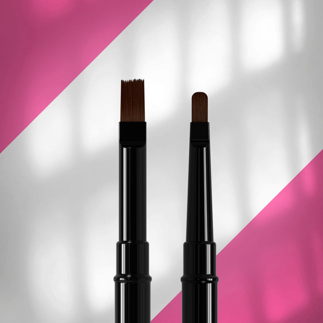 Staleks Double-ended Brush EXPERT for gel 7 mm/ for gel 10mm