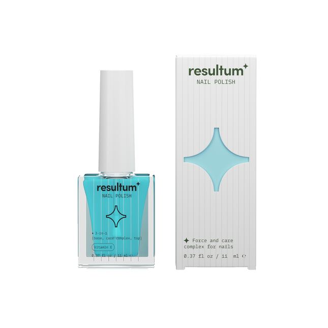Resultum Nail Polish Vitamin E 3-in-1, 11 ml