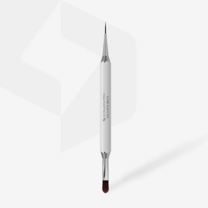 Staleks EXCLUSIVE 06/11 Double-ended gel brush 11 mm / liner 12 mm