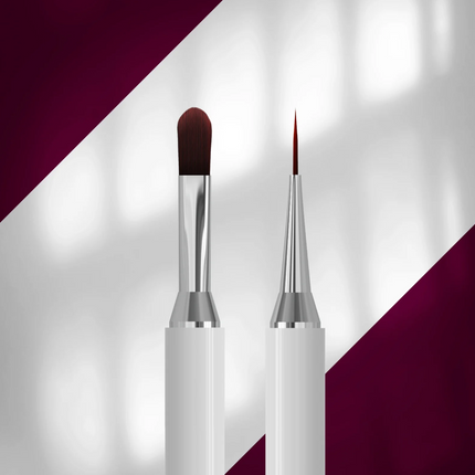 Staleks EXCLUSIVE 06/11 Double-ended gel brush 11 mm / liner 12 mm