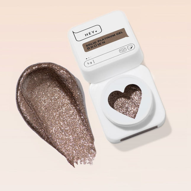 HEYLOVE (Hello) Solid Platinum Gel Brown, 5g