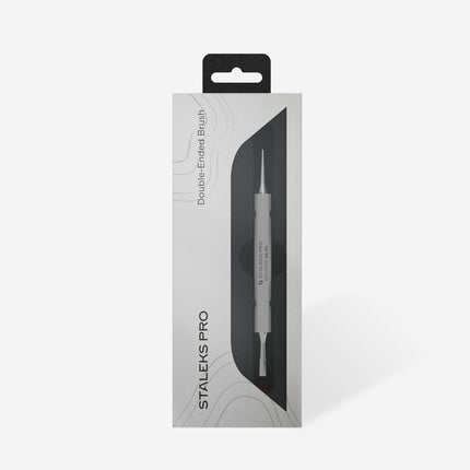 STALEKS EXCLUSIVE 08/03 Double-ended gel brush 10 mm / liner 10 mm