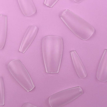 Lunamoon Gel Tips Coffin Long, 240pcs