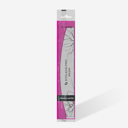 Staleks Crescent mineral nail file EXPERT 40, 180/240 grit