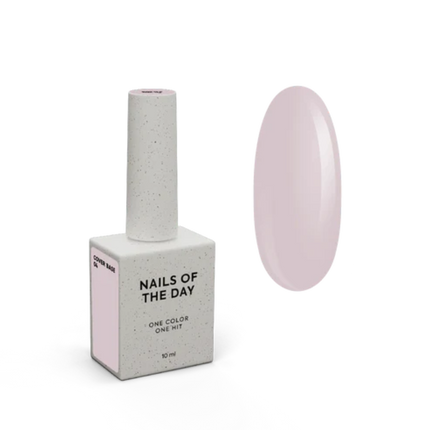 Nailsoftheday Cover base NEW Formula 04: translucent pink powder nail base, 10 ml