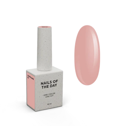 Nailsoftheday Cover base NEW Formula 06: Nude Peach Camouflage Nail Base, 10 ml