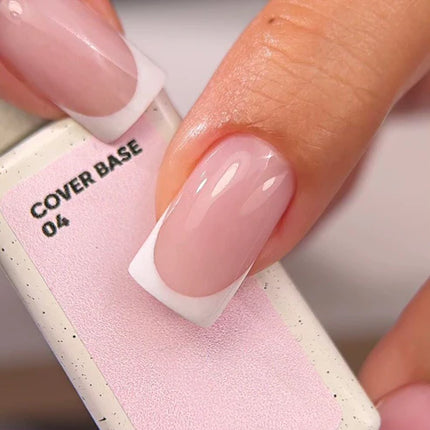 Nailsoftheday Cover base NEW Formula 04: translucent pink powder nail base, 10 ml