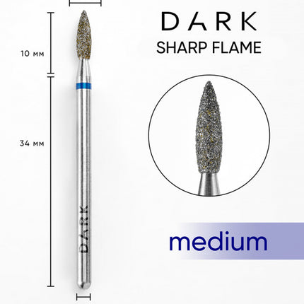 DARK Sharp Flame Cutter 2.3x8 mm Blue