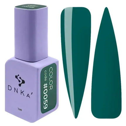 DNKA Gel Polish Green Colours, 7ml