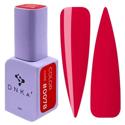 DNKA Gel Polish Red Colours, 7ml