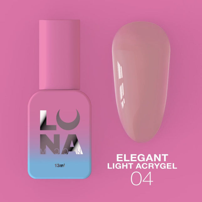 Lunamoon Elegant Light Acrygel No4, 13ml