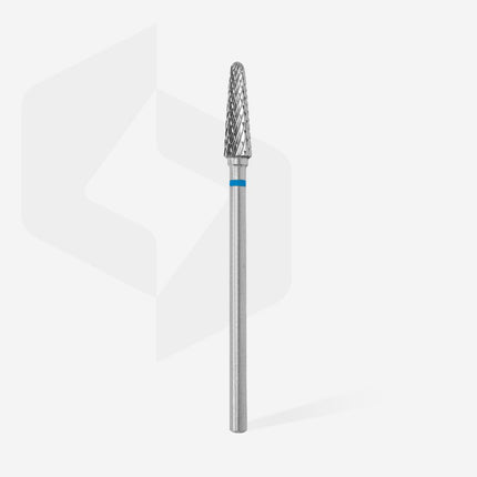 STALEKS EXPERT Carbide nail drill bit frustum blue head diameter 4 mm / working part 13 mm