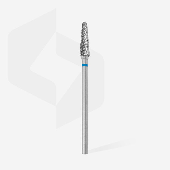 STALEKS EXPERT Carbide nail drill bit frustum blue head diameter 4 mm / working part 13 mm