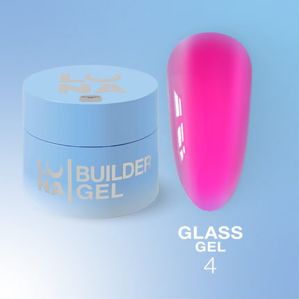 Lunamoon Glass Builder Gel, 15ml