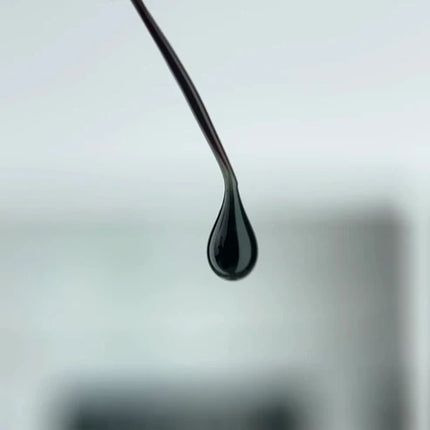 NAILSOFTHEDAY Builder Gel 54 Vitrage — Black stained glass builder gel for nail extensions, 15 ml