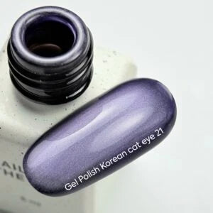NAILSOFTHEDAY Korean cat eye 21 – plum cat eye gel polish, 6 ml
