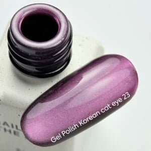 NAILSOFTHEDAY Korean cat eye 23 – pink-purple cat eye gel polish, 6 ml