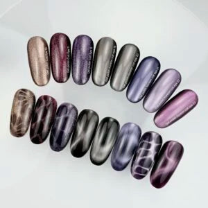 NAILSOFTHEDAY Korean cat eye 22 – delicate purple cat eye gel polish, 6 ml